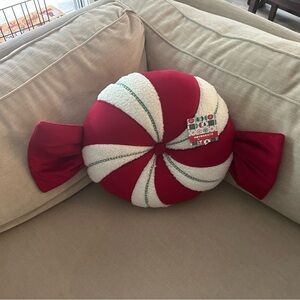 “New” Novogratz Festive Holiday Candy Pillow